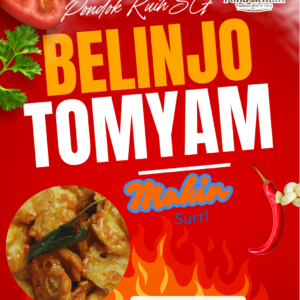 Belinjo Tomyam Pedas (Handmade)