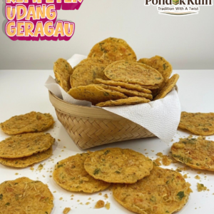 Rempeyek Udang Geragau (Handmade)